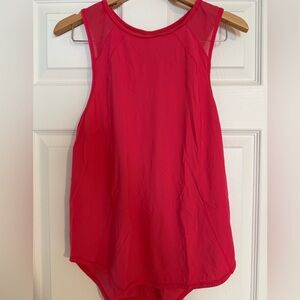 Lululemon sculpt tank, pink, size 6